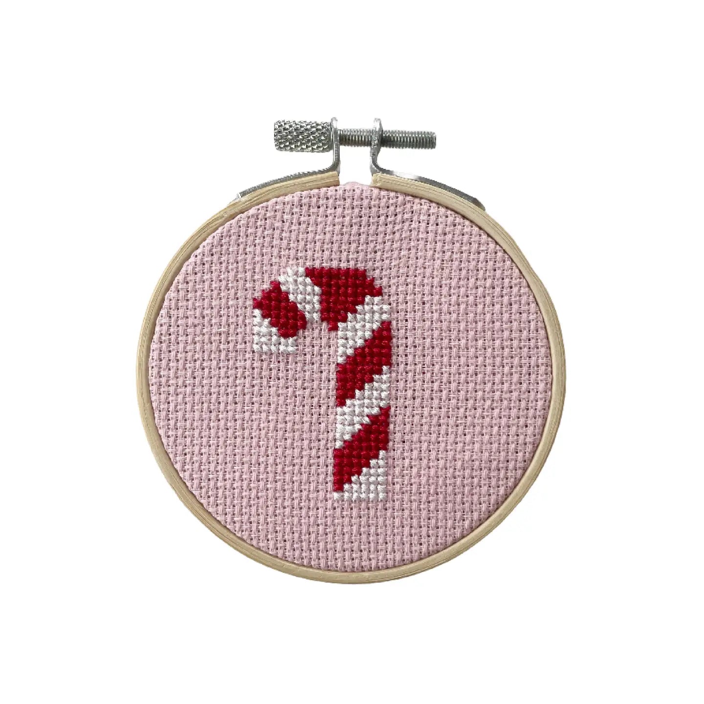 Candy Cane 4" Cross Stitch Kit