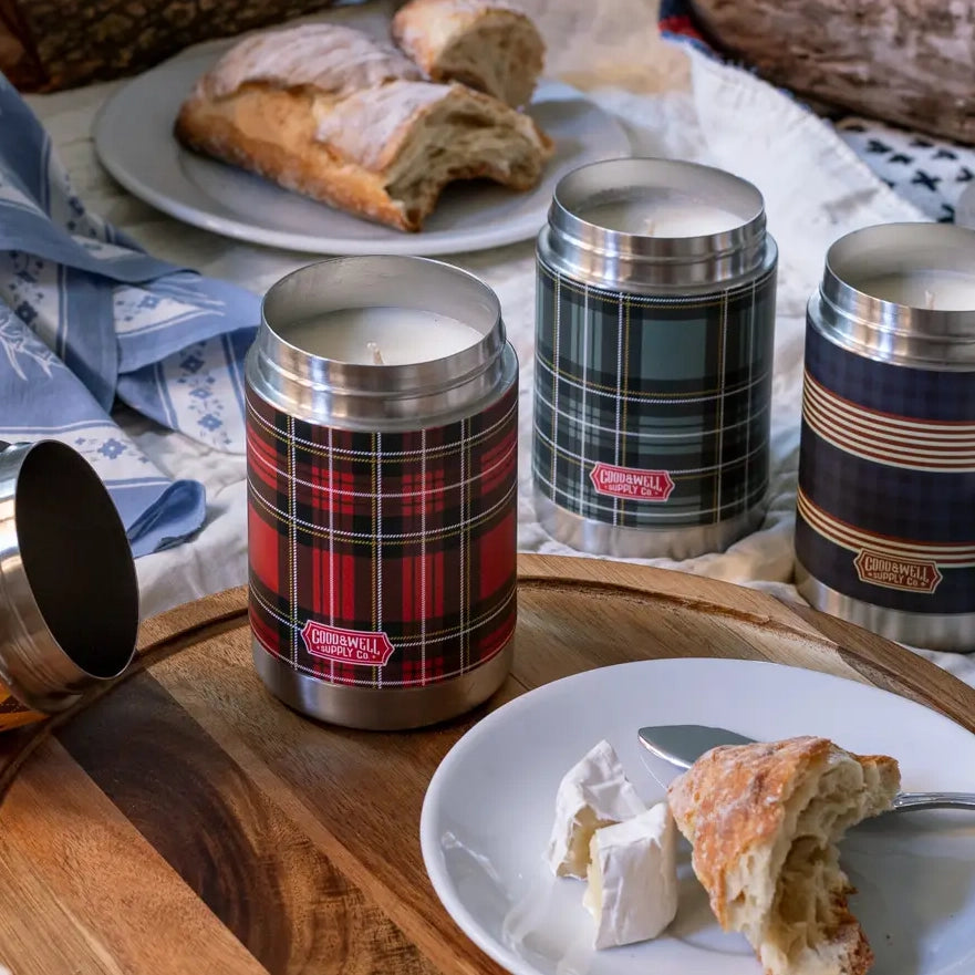 Vintage Canteen Keepsake 12 Oz Soy Wax Candle