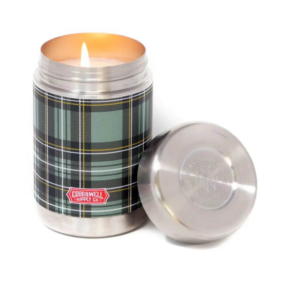 Vintage Canteen Keepsake 12 Oz Soy Wax Candle