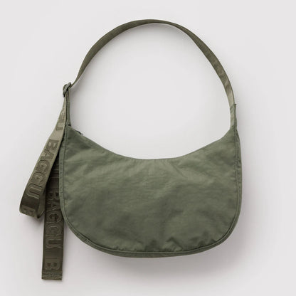 Medium Nylon Crescent Bag