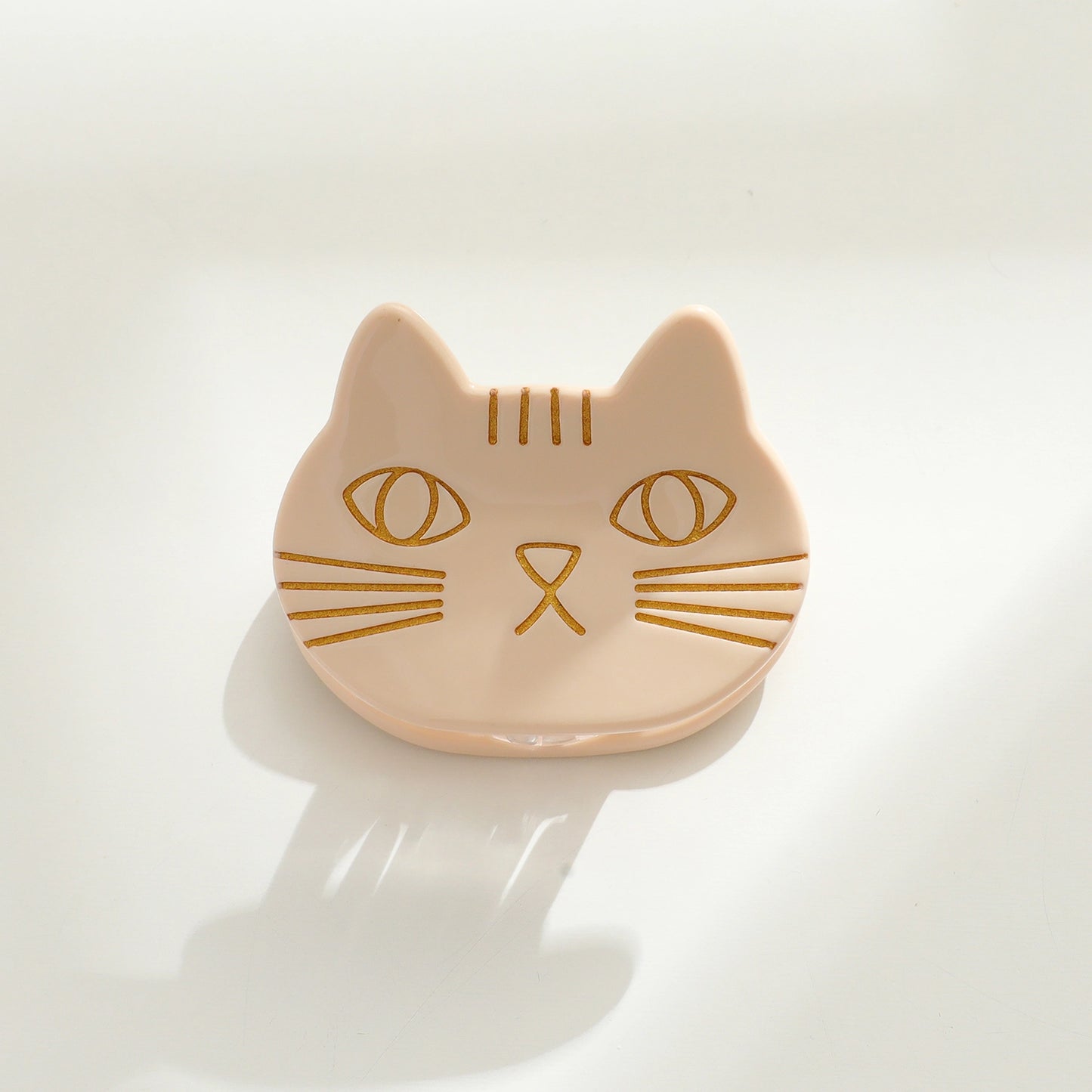 Small Cat Face Hair Claw Clip