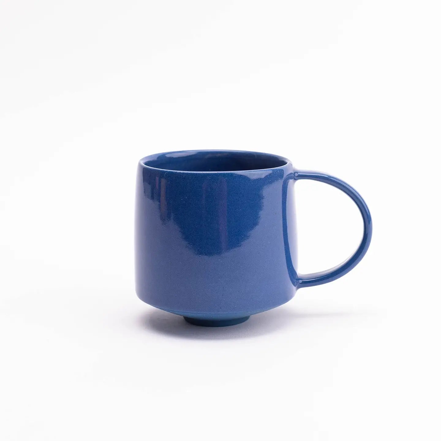 Angled Slipcast Ceramic 10 Oz Mug