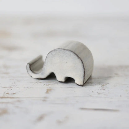 Elephant Ceramic Phone Stand