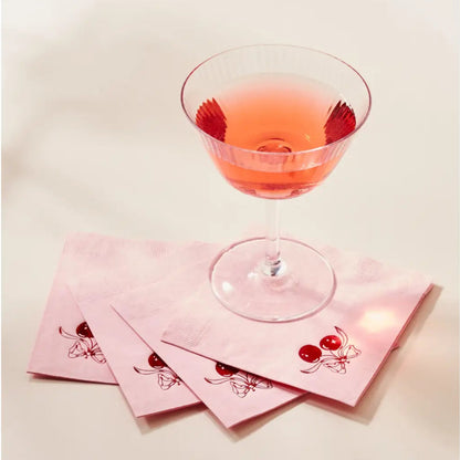 Cherry Cocktail Party Napkins (Pack of 20)