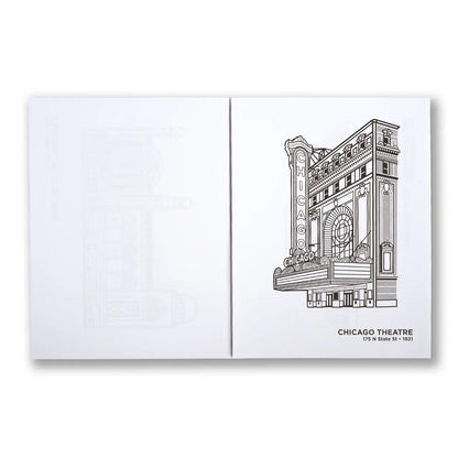 Chicago Architecture Coloring Book