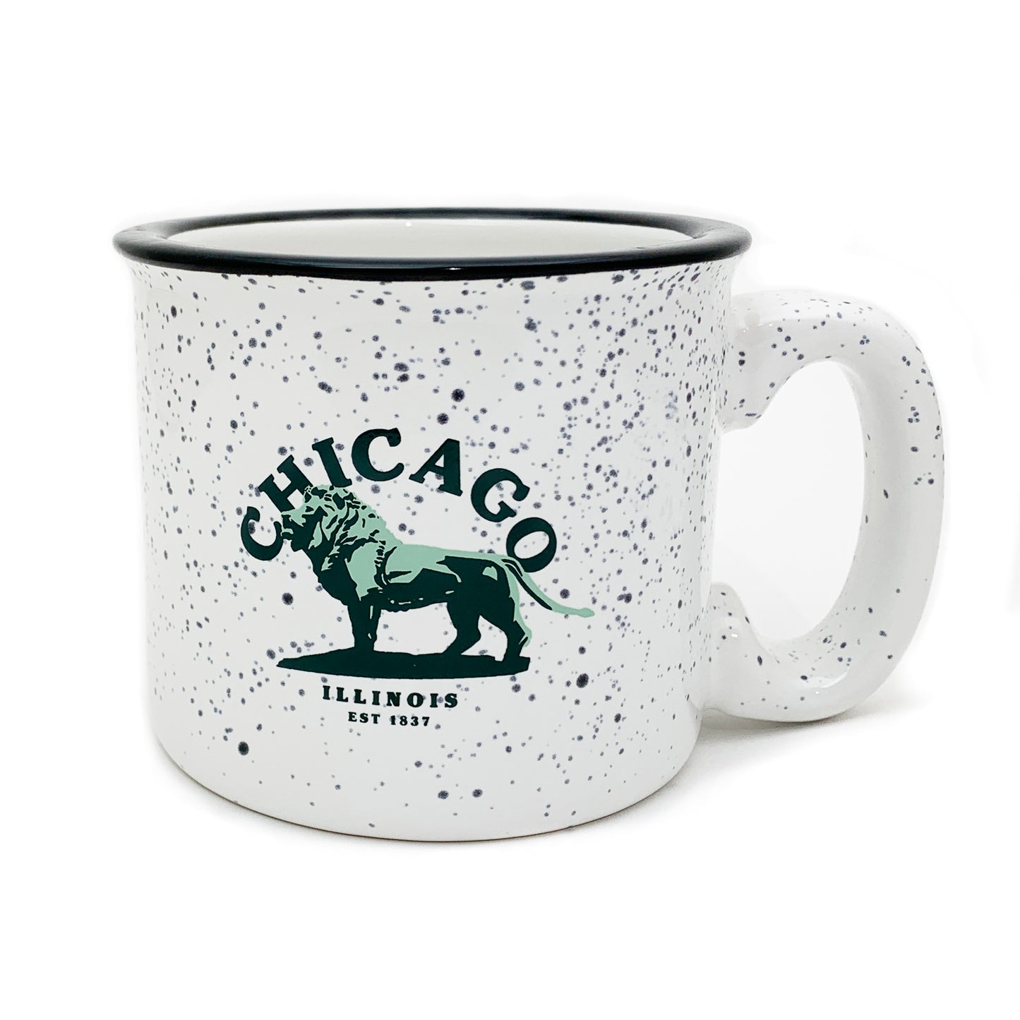 Chicago Art Institute Lion 15 oz Campfire Coffee Mug