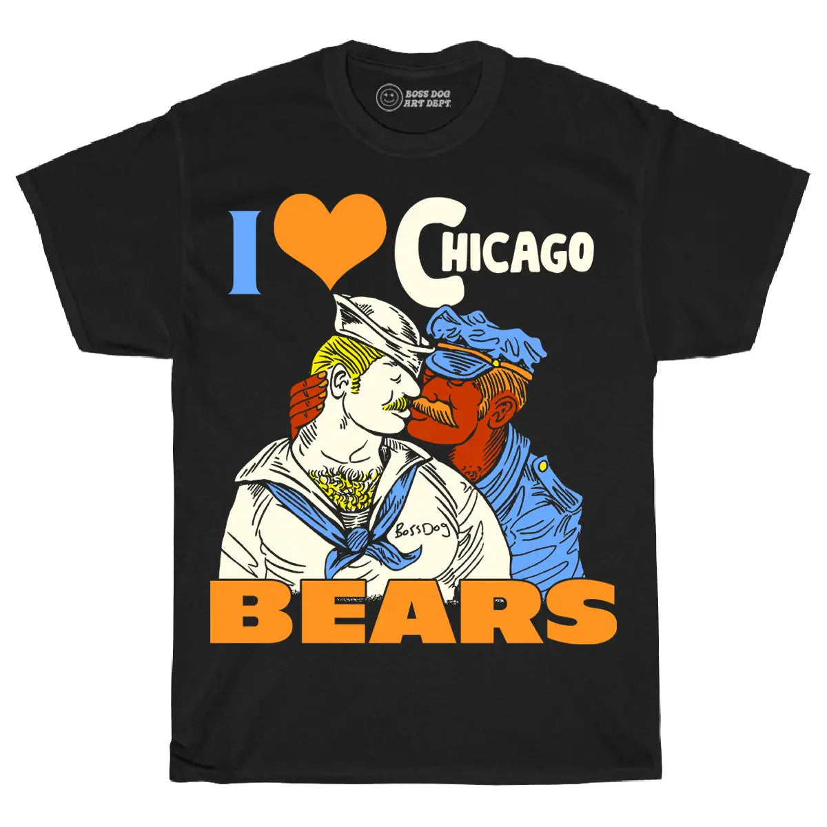 I Love Chicago Gay Bears Tshirt