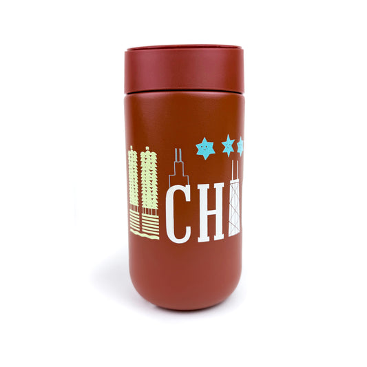 Neighborly Chicago 12 Oz Thermal Travel Mug