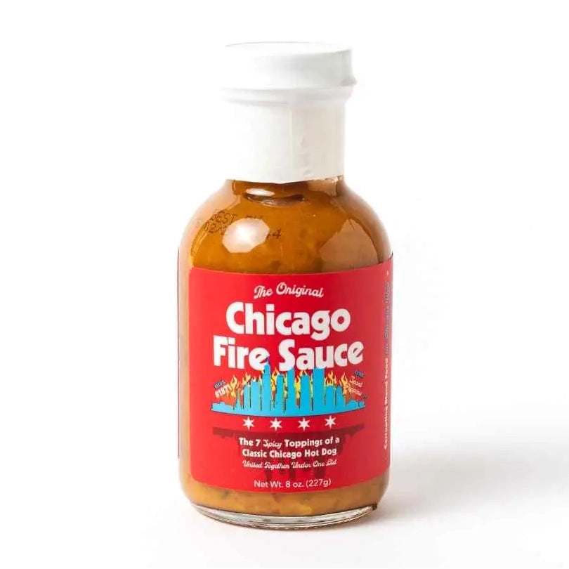 The Original Chicago Fire Sauce 8 oz Bottle