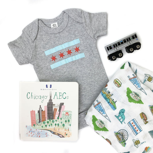 Chicago Themed Baby Gift Bundle