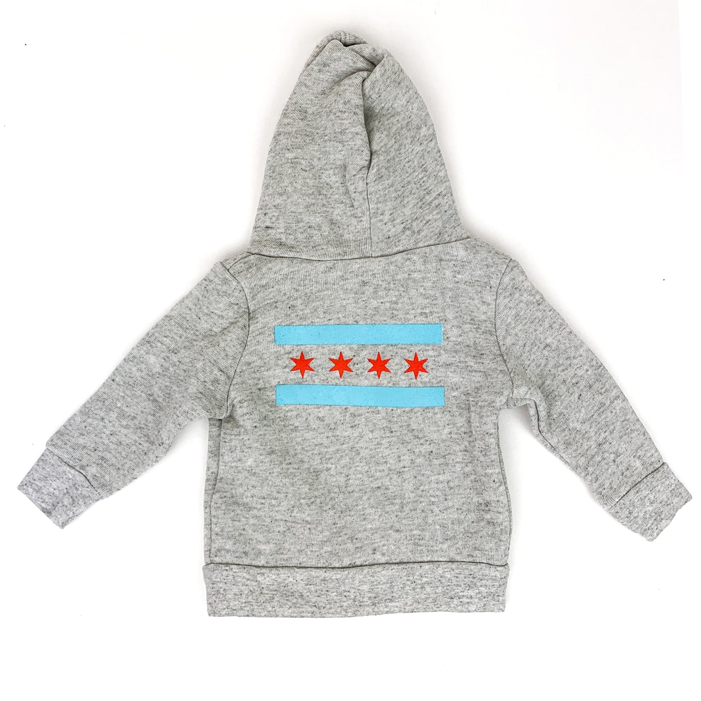 Chicago Flag Baby Hooded Zip-Up Sweatshirt