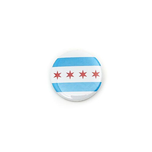 Chicago Flag 1.5" Button