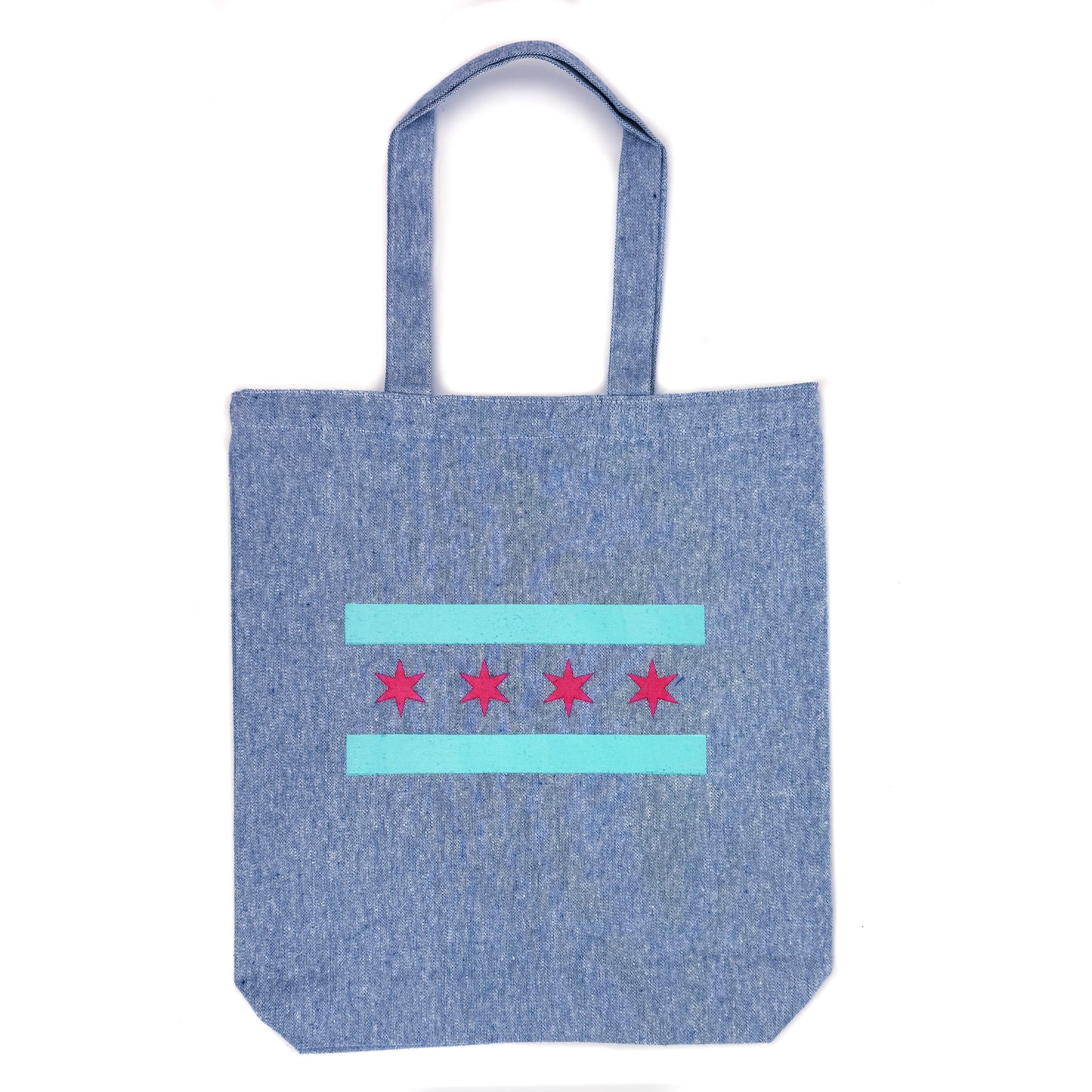 Chicago Flag Tote Bag