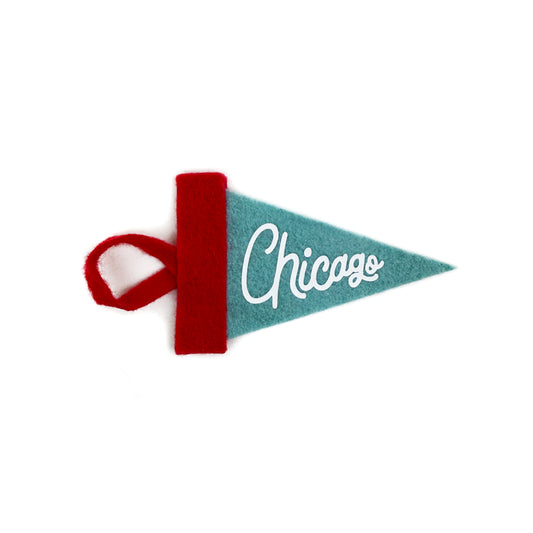 Chicago Mini Felt Pennant