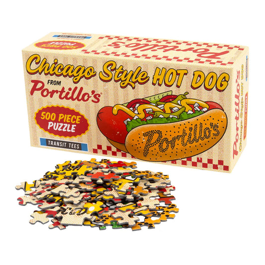 Portillo's Hot Dog 500 Piece Puzzle