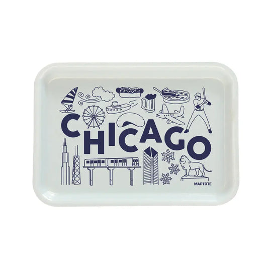 Chicago Themed Catch-All Tray