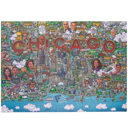 All Things Chicago 1000 Piece Jigsaw Puzzle