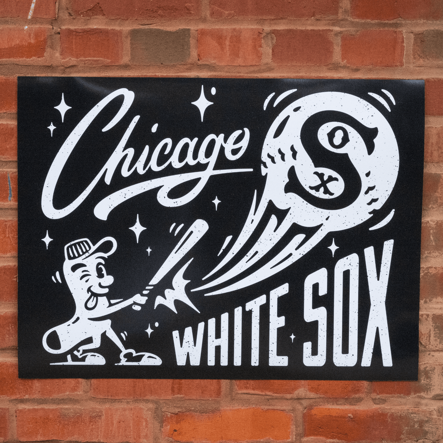 Chicago White Sox Batter Up 18" x 24" Poster
