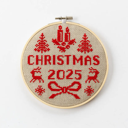 Christmas 2025 5" Cross Stitch Kit
