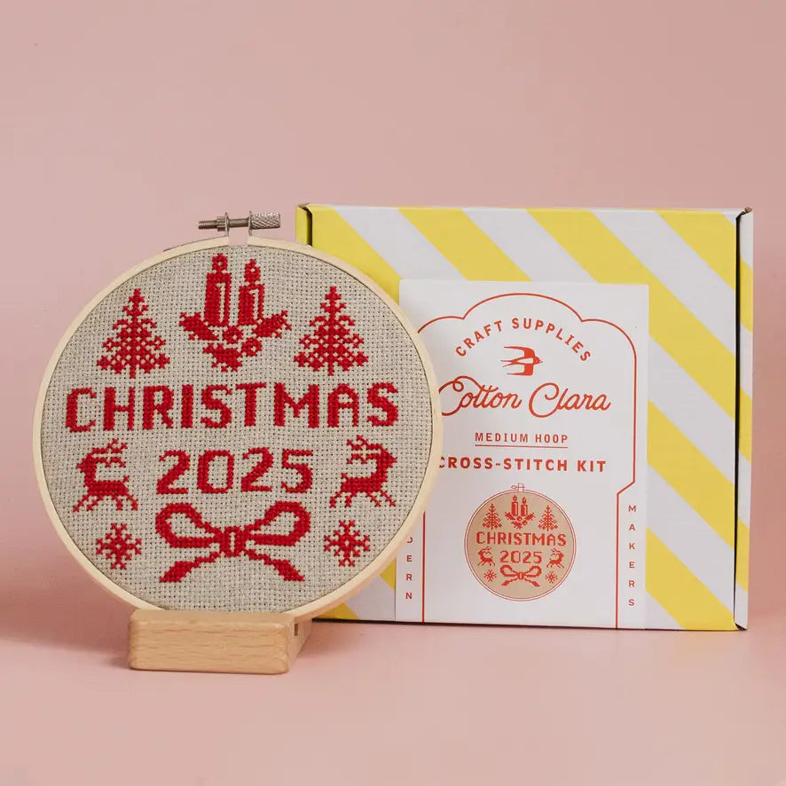 Christmas 2025 5" Cross Stitch Kit