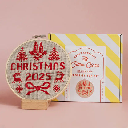 Christmas 2025 5" Cross Stitch Kit