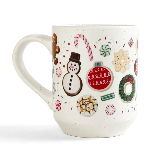 Sweet Holiday Cookies Speckled Ceramic Mug