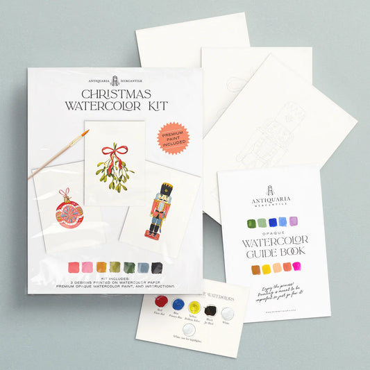Christmas Watercolor Painting Kit