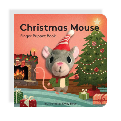 Christmas Mouse Finger Puppet Holiday Kids Book