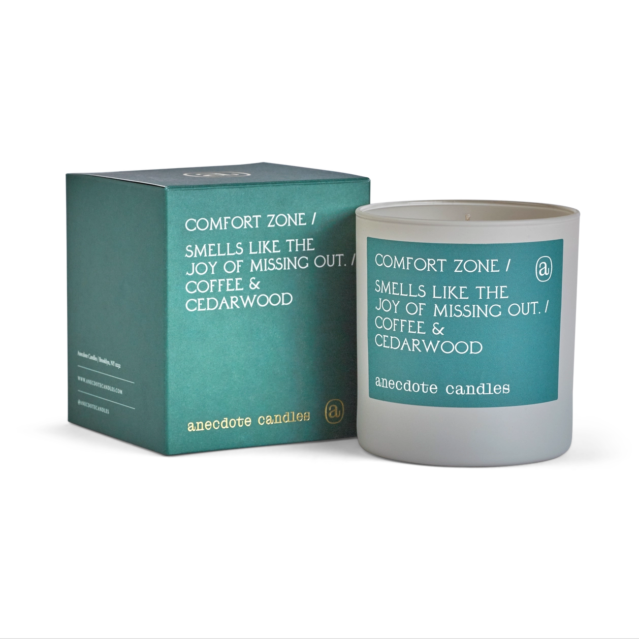 Anecdote 9 Oz Glass Tumbler Candle in Box
