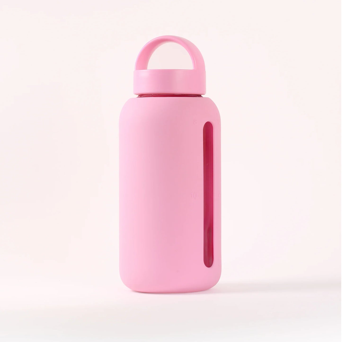 Glass & Silicone Reusable Day Water Bottle