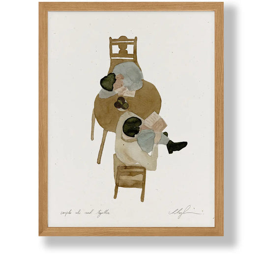 Couples Who Read Together 8.5" x 11" Print