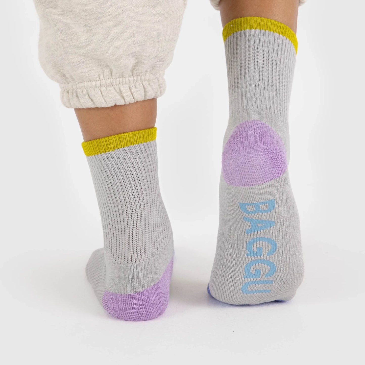 Ribbed Women's Crew Socks