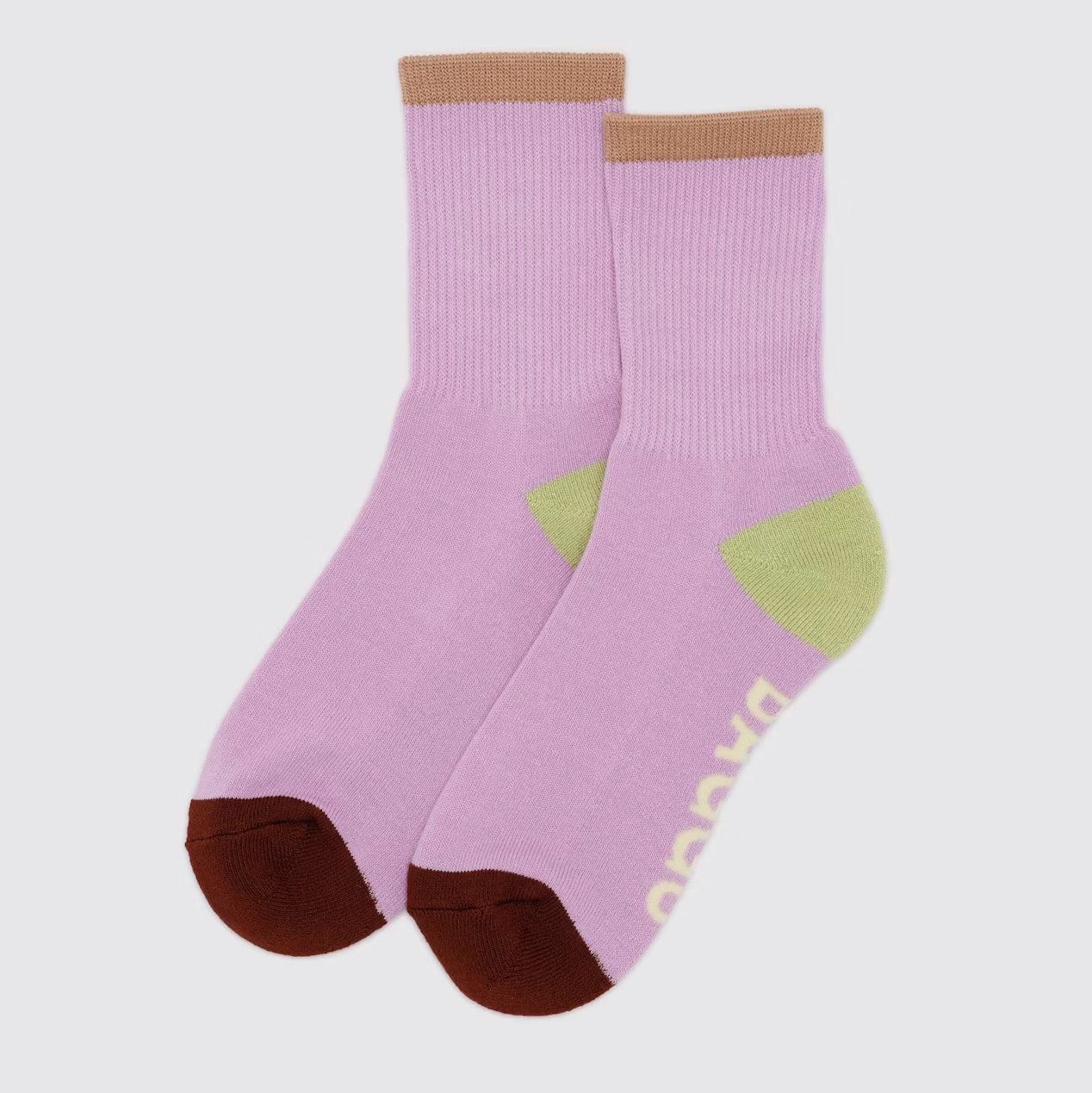 Ribbed Unisex Crew Socks