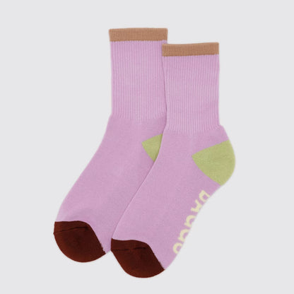 Ribbed Women's Crew Socks