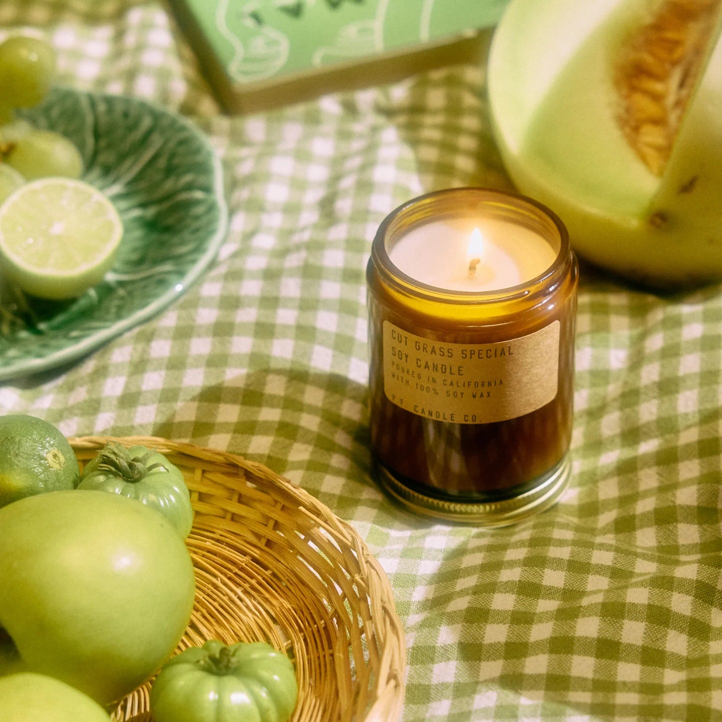 Cut Grass 7.2 Ounce Soy Candle