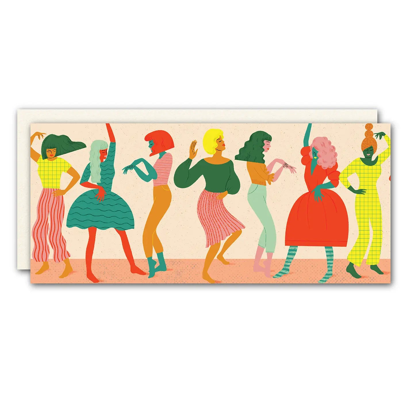 Dancing Queens Friendship Illustrated Card