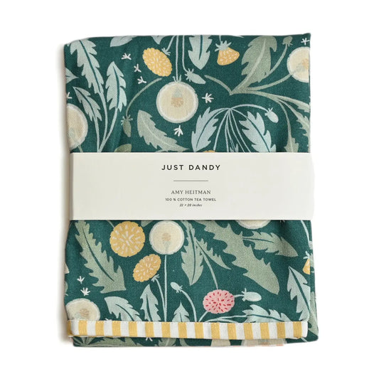 Just Dandy Floral Kitchen Tea Towel