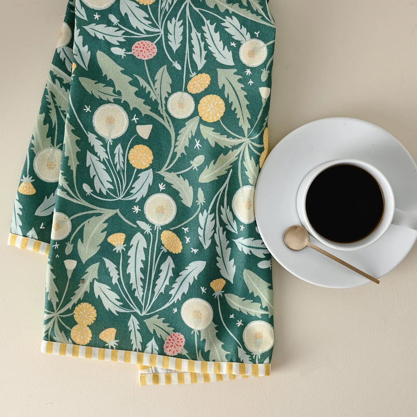 Just Dandy Floral Kitchen Tea Towel