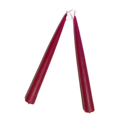 Hand Dipped 9" Taper Candles (Set of 2)