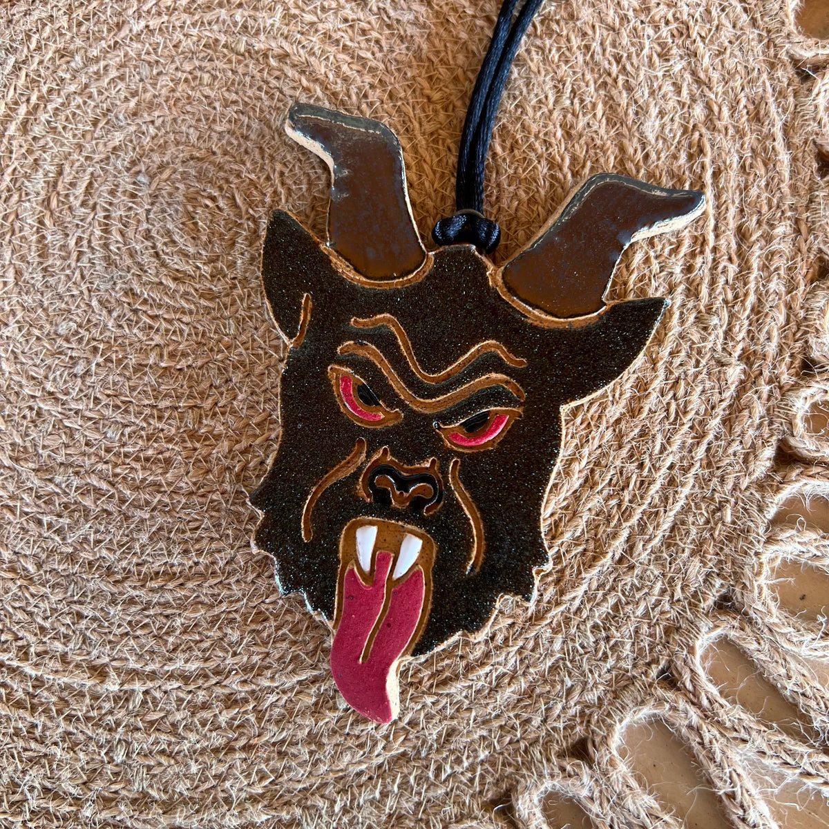 Krampus Handmade Ceramic Ornament