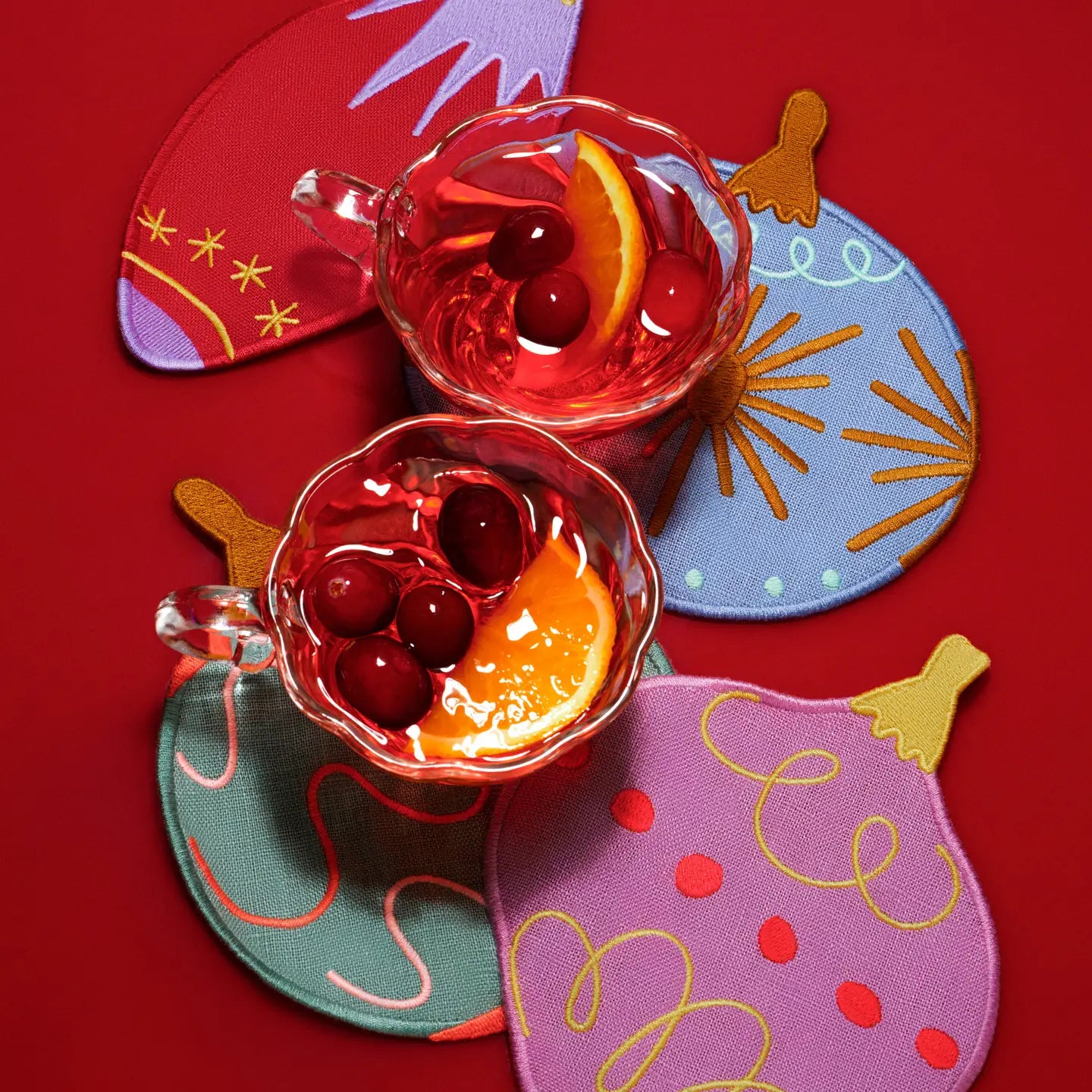 Deck The Halls Ornament Cocktail Napkins