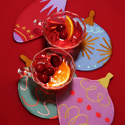 Deck The Halls Ornament Cocktail Napkins