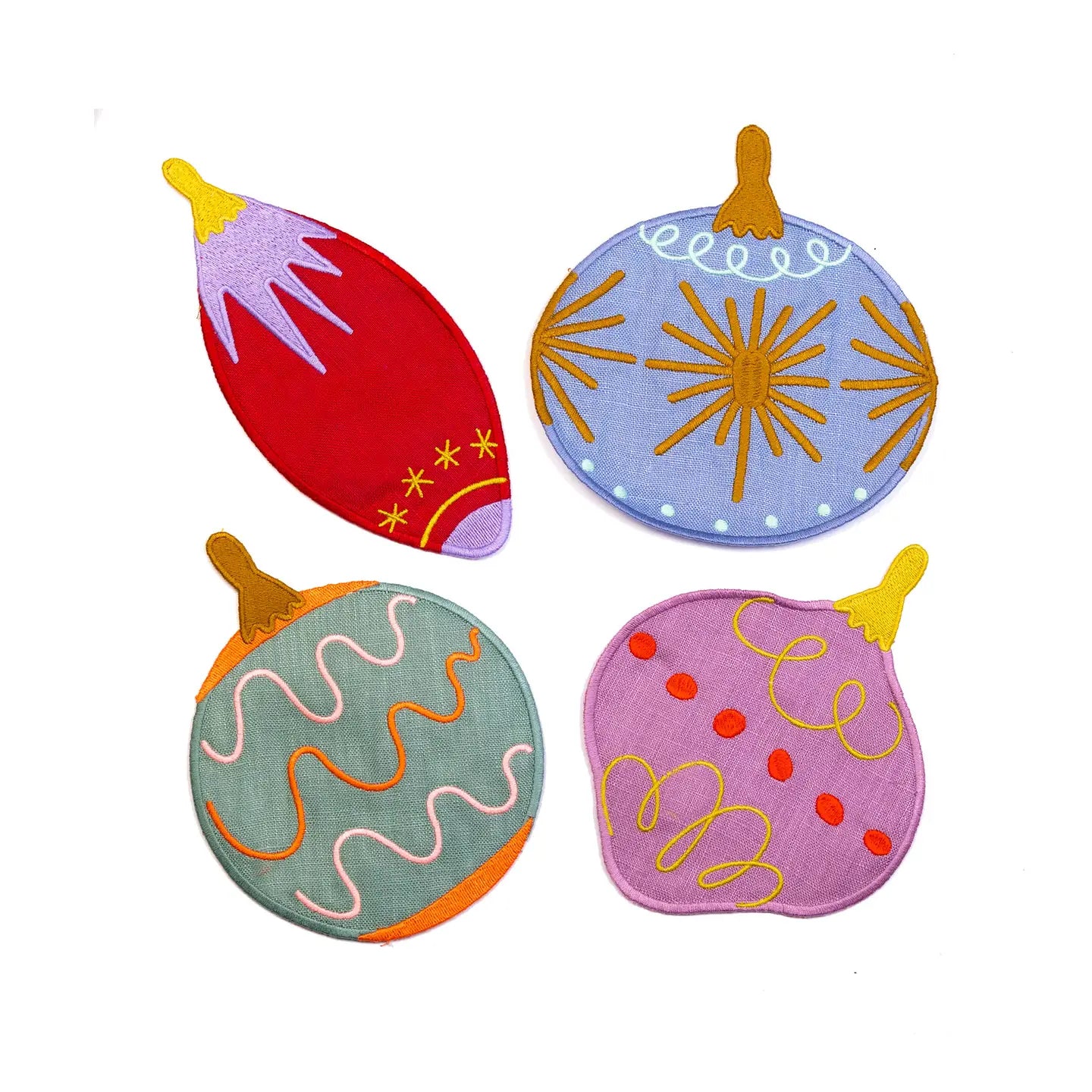 Deck The Halls Ornament Cocktail Napkins