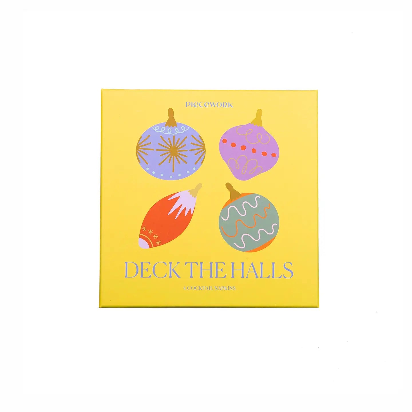 Deck The Halls Ornament Cocktail Napkins