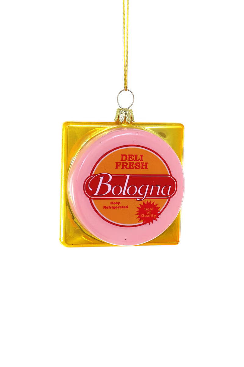 Deli Bologna Glass Ornament