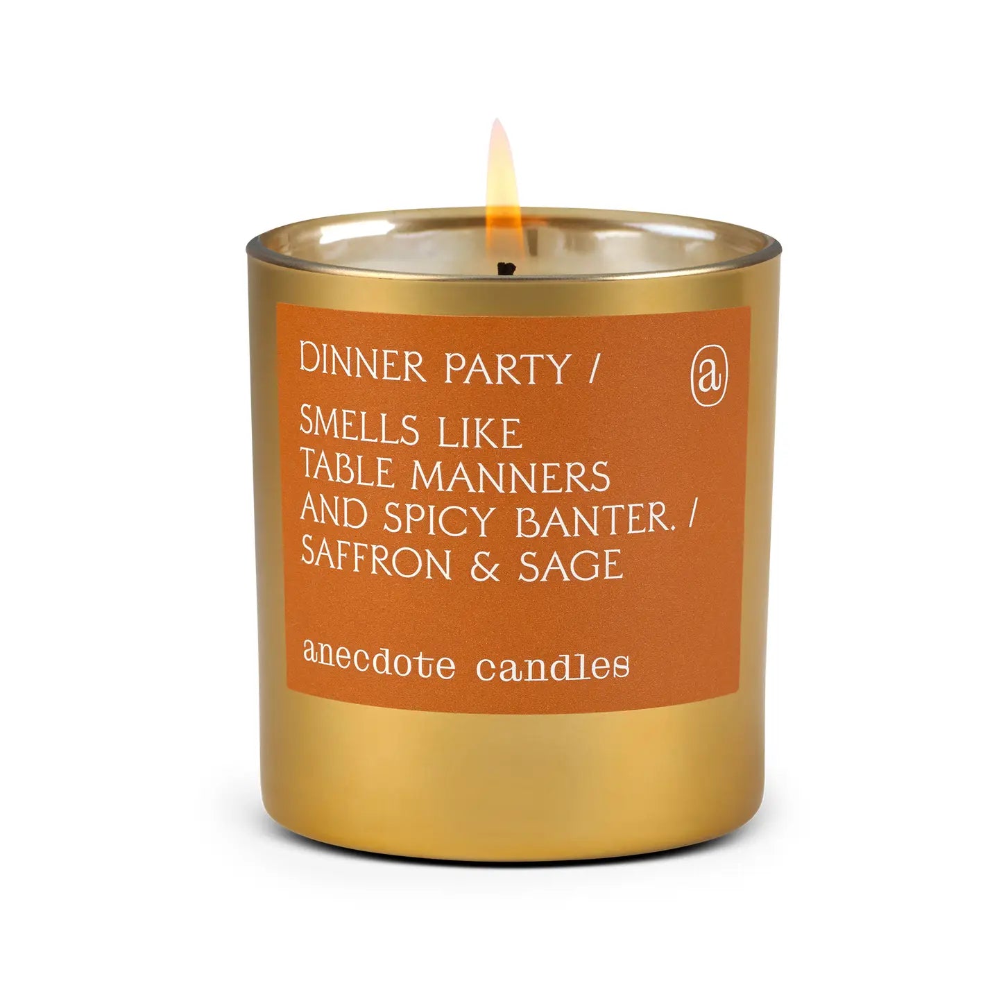 Party Host Gold Tumbler Candle