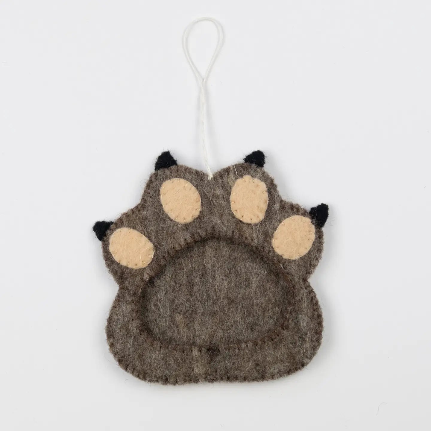 Pet Paw Picture Frame Felt Ornament
