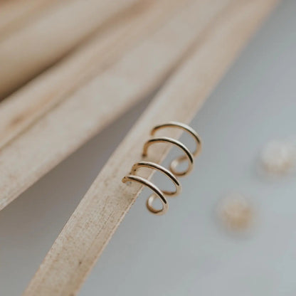 Double Up Post Earrings