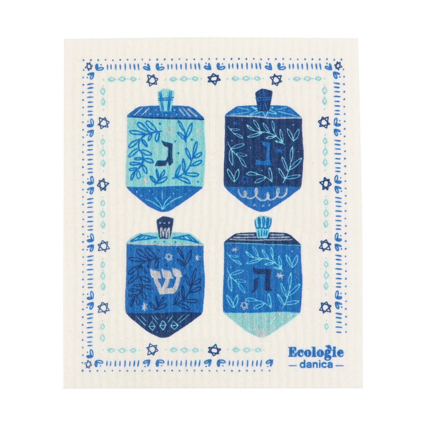 Holiday-Themed Swedish Sponge Dishcloth