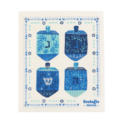 Holiday-Themed Swedish Sponge Dishcloth